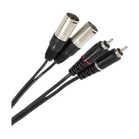 Adapterkabel XLR-RCA