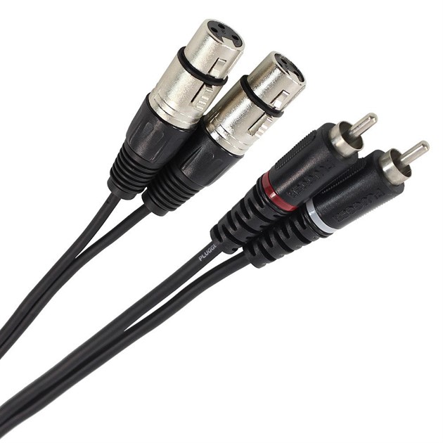 Adapterkabel XLR-RCA
