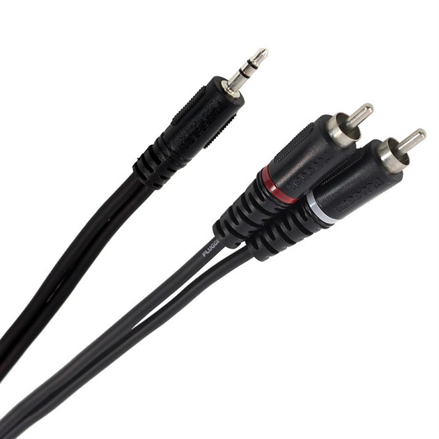 3,5 Stereo/ 2 x RCA Hanar