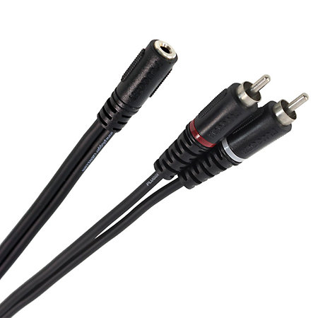3,5 Stereo / 2x RCA Hane