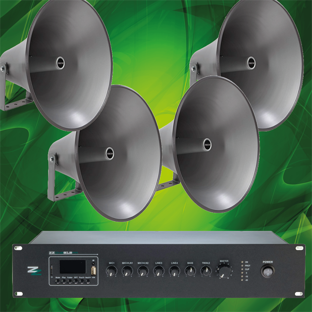 Stor Speakeranläggning