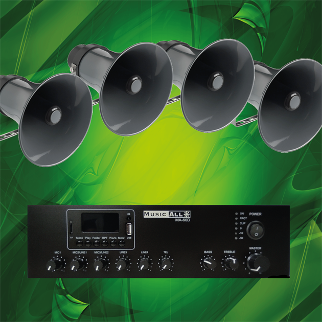 Liten Speakeranläggning